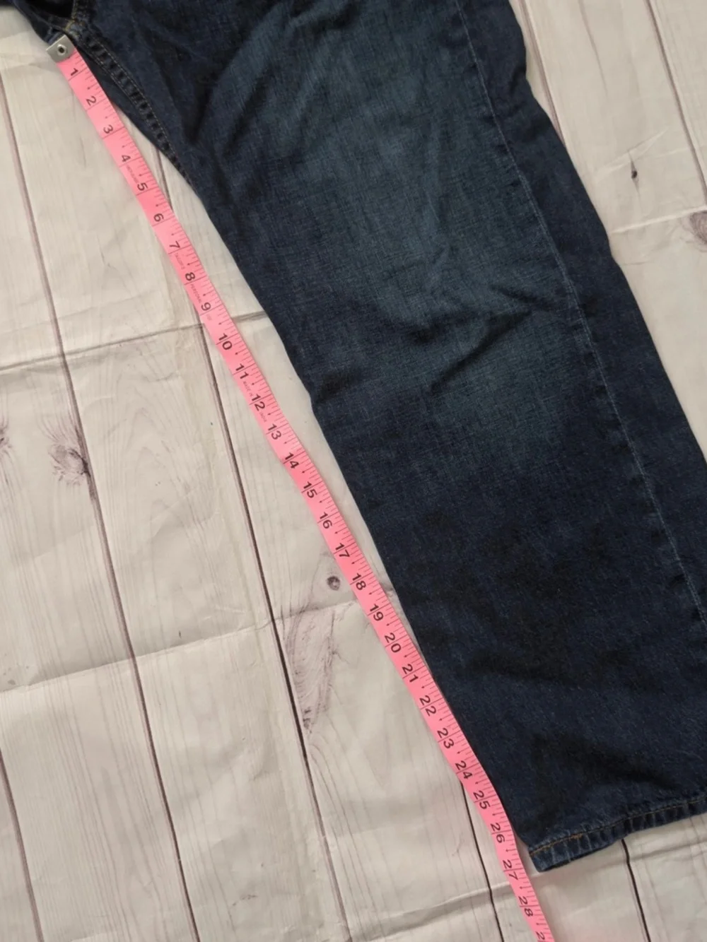 Levi's 569 relaxed Straight Jeans Men's 36x30 Dark Wash Blue 100% Cotton Denim